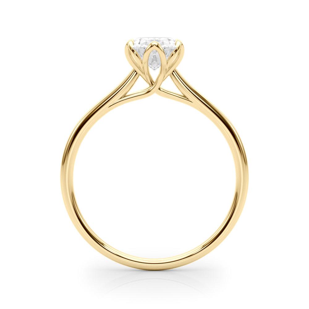 Esme Oval Lab Grown Diamond Solitaire Engagement Ring IGI Certified