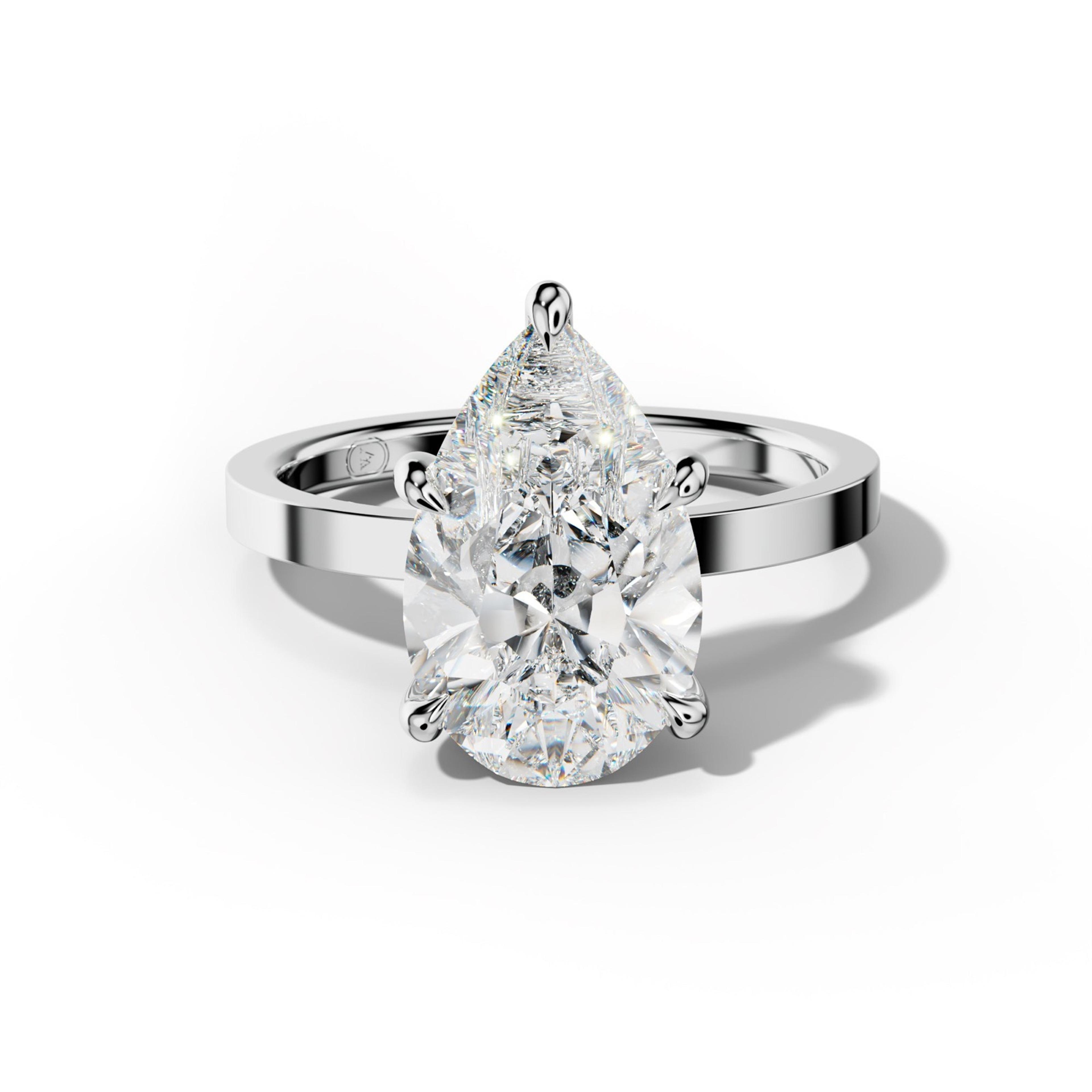 Gabriella Pear Shape Engagement Ring