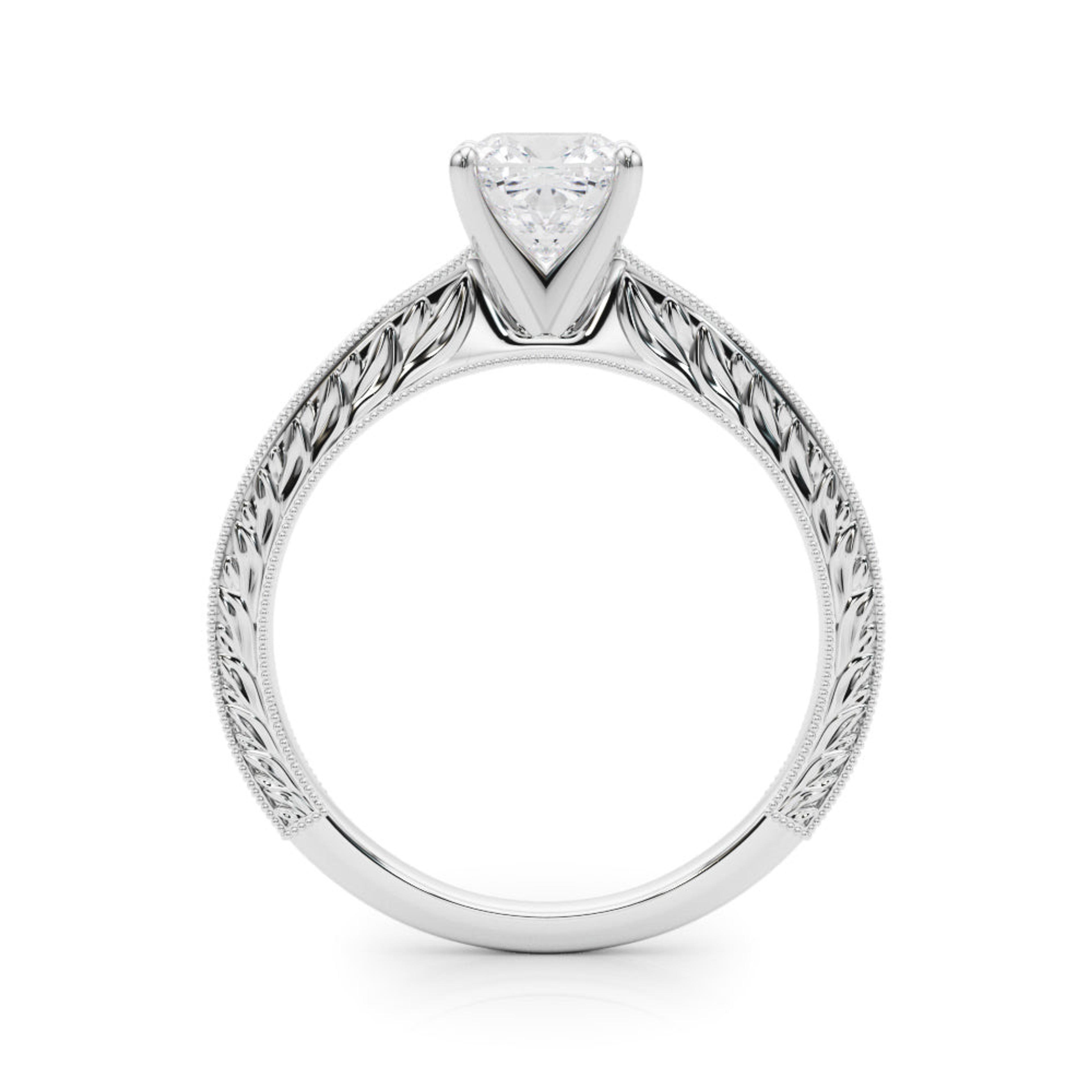 Victoria Cushion Diamond Solitaire Engagement Ring