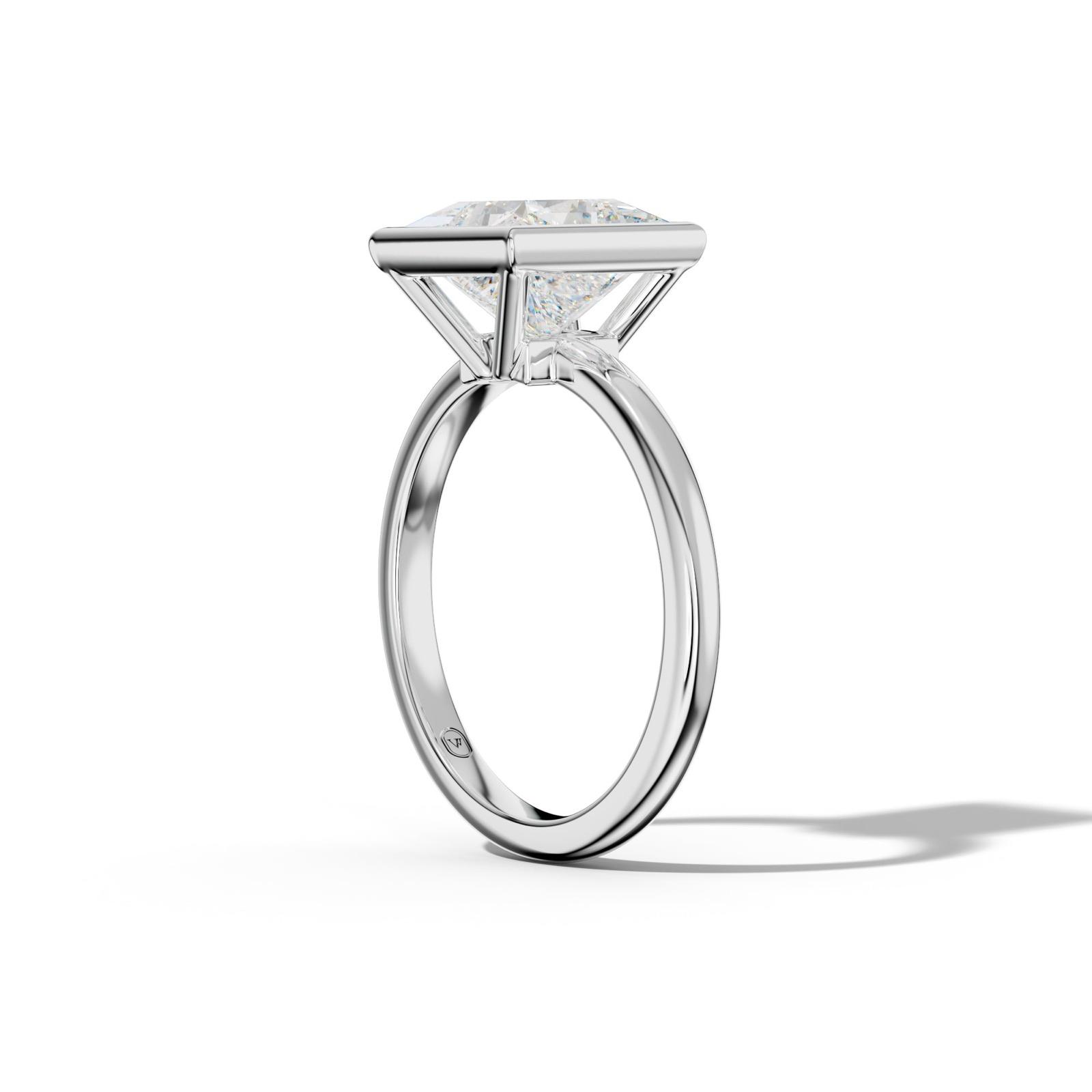 Malaya Princess Cut Engagement Ring
