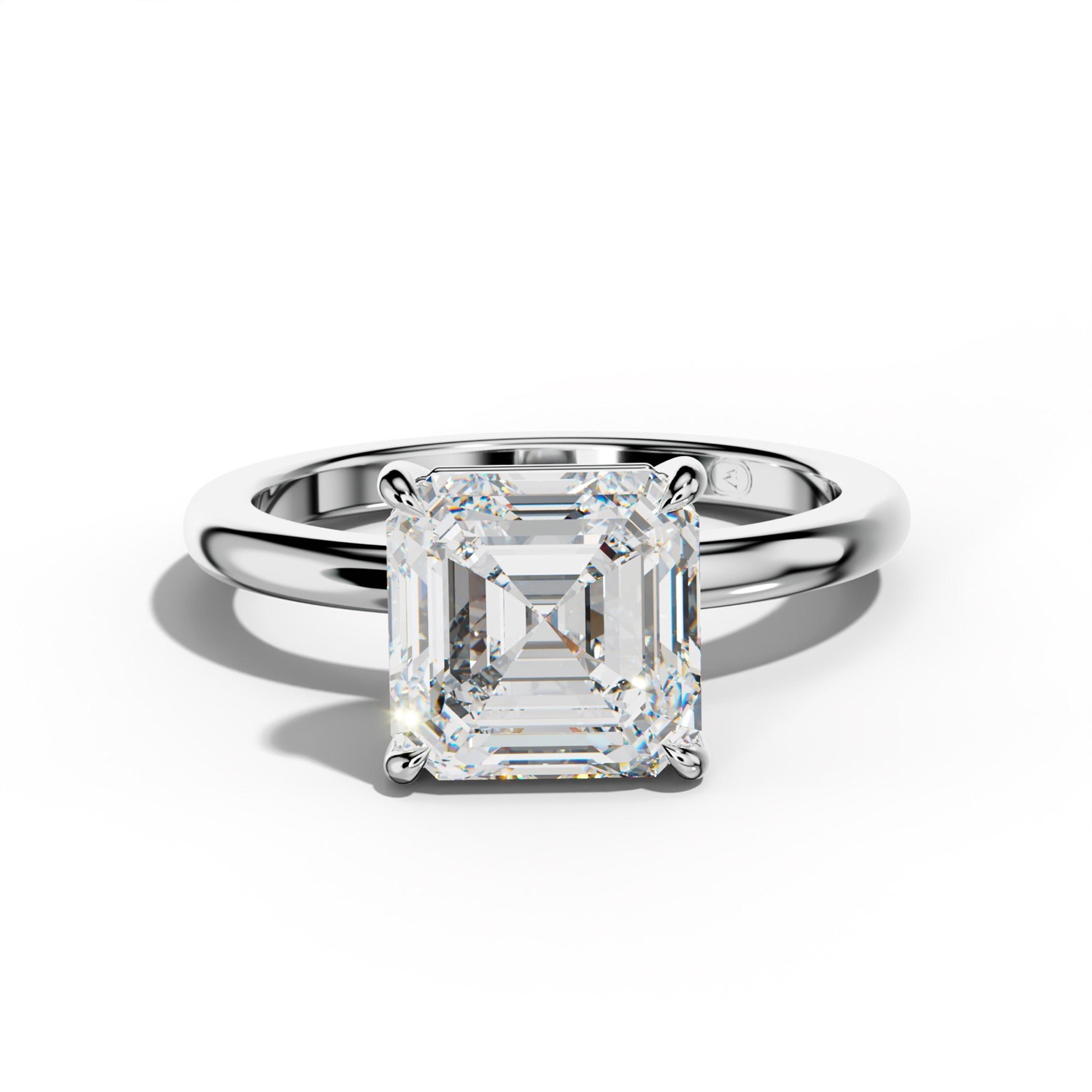 Alice Asscher Diamond Engagement Ring