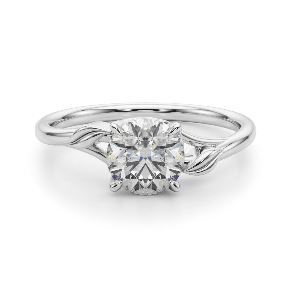 Eden Round Diamond Solitaire Engagement Ring
