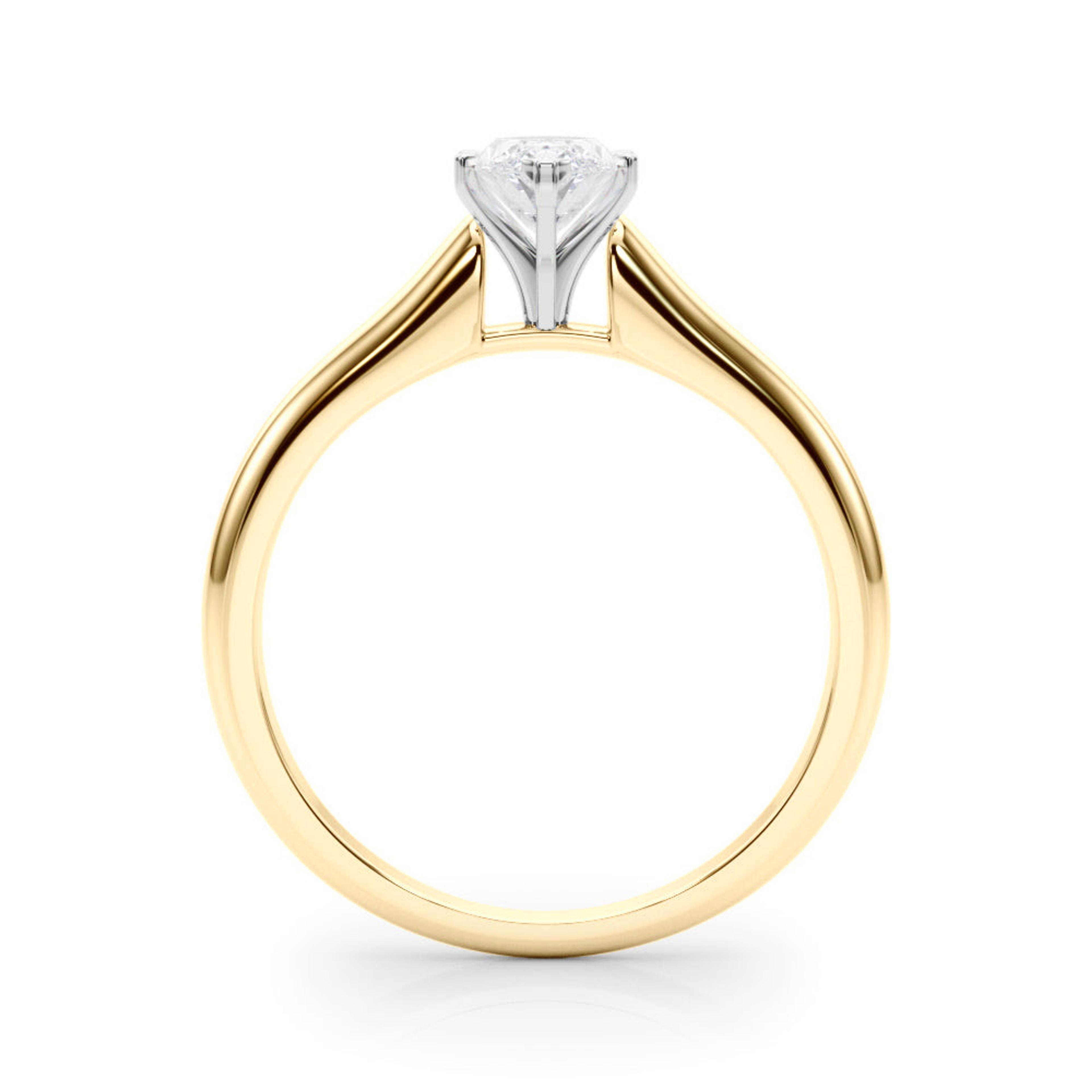 Isabella Marquise Lab Grown Diamond Solitaire Engagement Ring IGI Certified