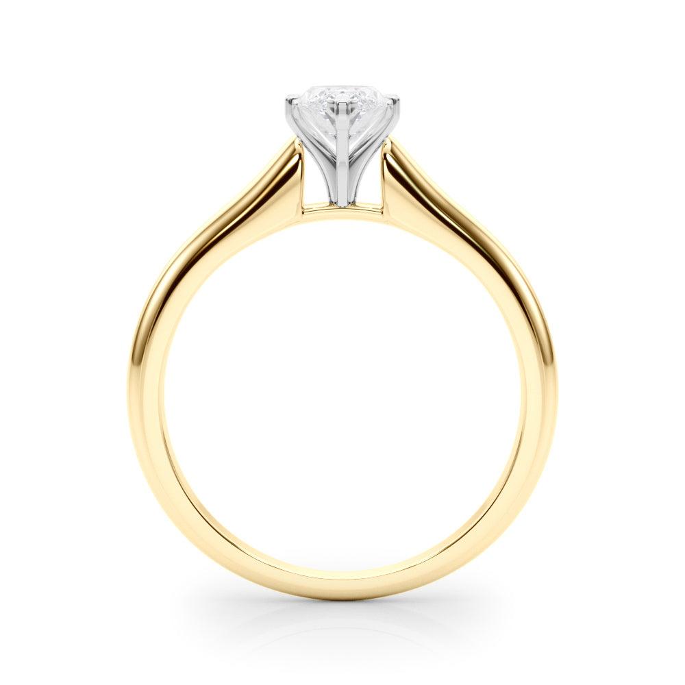 Isabella Marquise Lab Grown Diamond Solitaire Engagement Ring IGI Certified