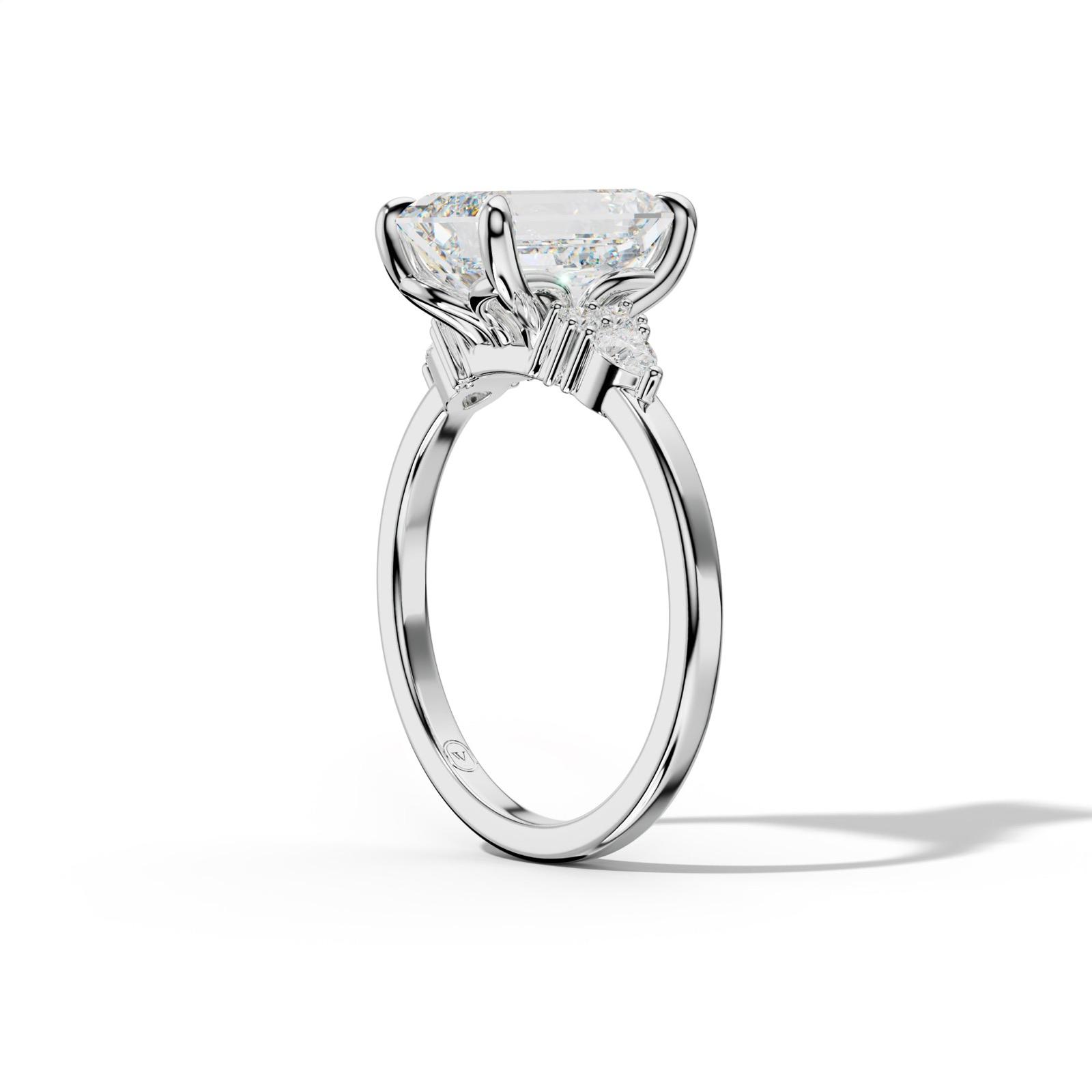 Sienna Emerald Cut Engagement Ring