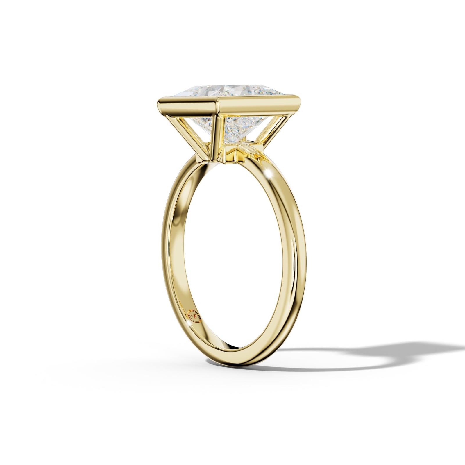 Malaya Princess Cut Engagement Ring