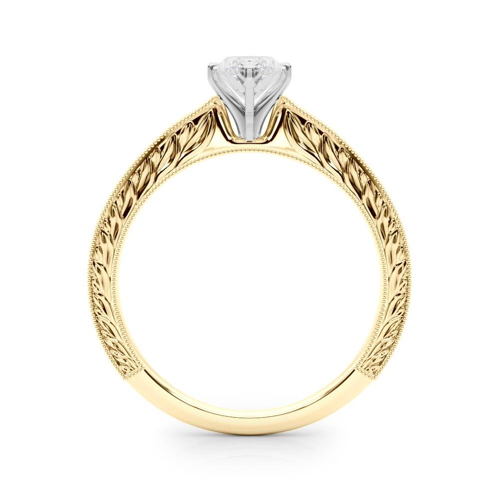Victoria Marquise Diamond Solitaire Engagement Ring