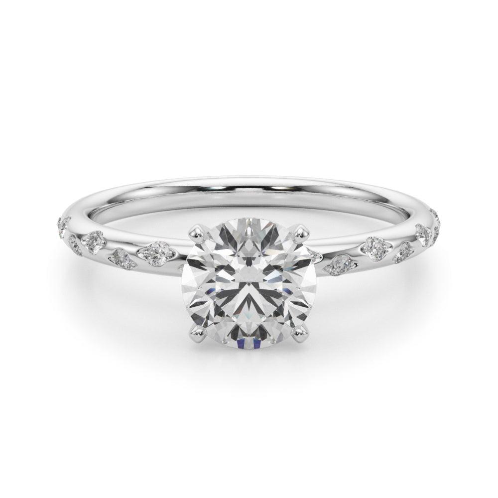 Blair Round Diamond Solitaire Engagement Ring