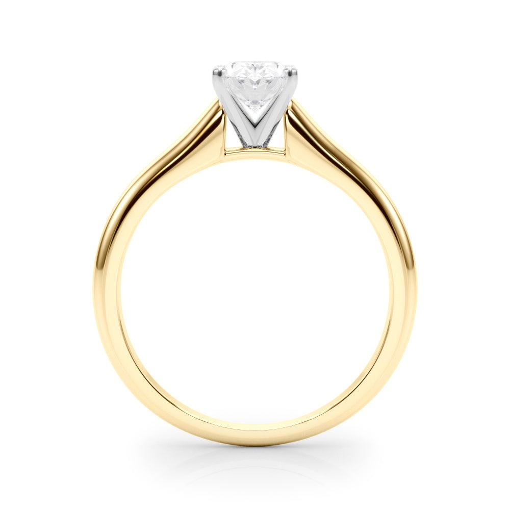 Isabella Oval Diamond Solitaire Engagement Ring