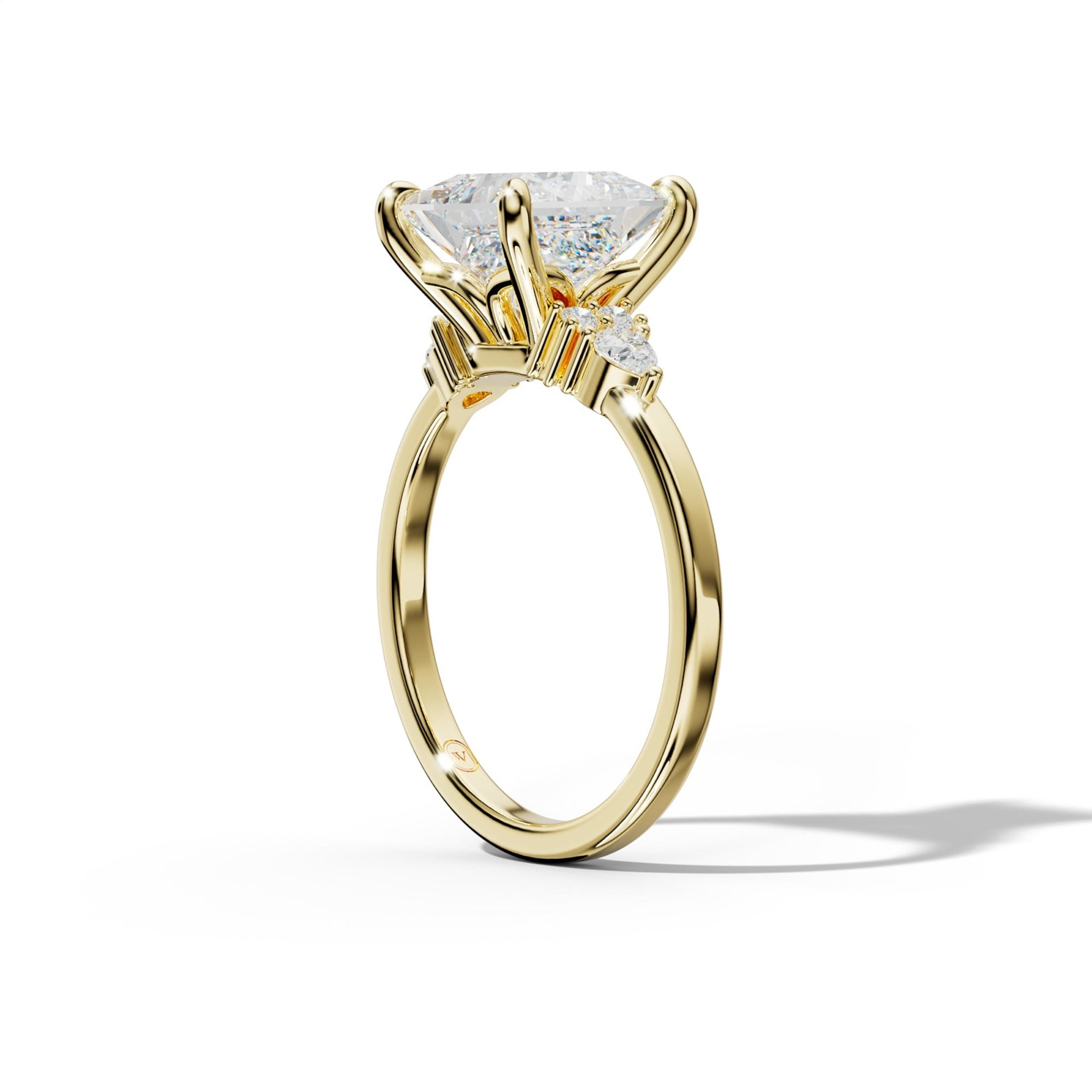 Sienna Princess Cut Engagement Ring