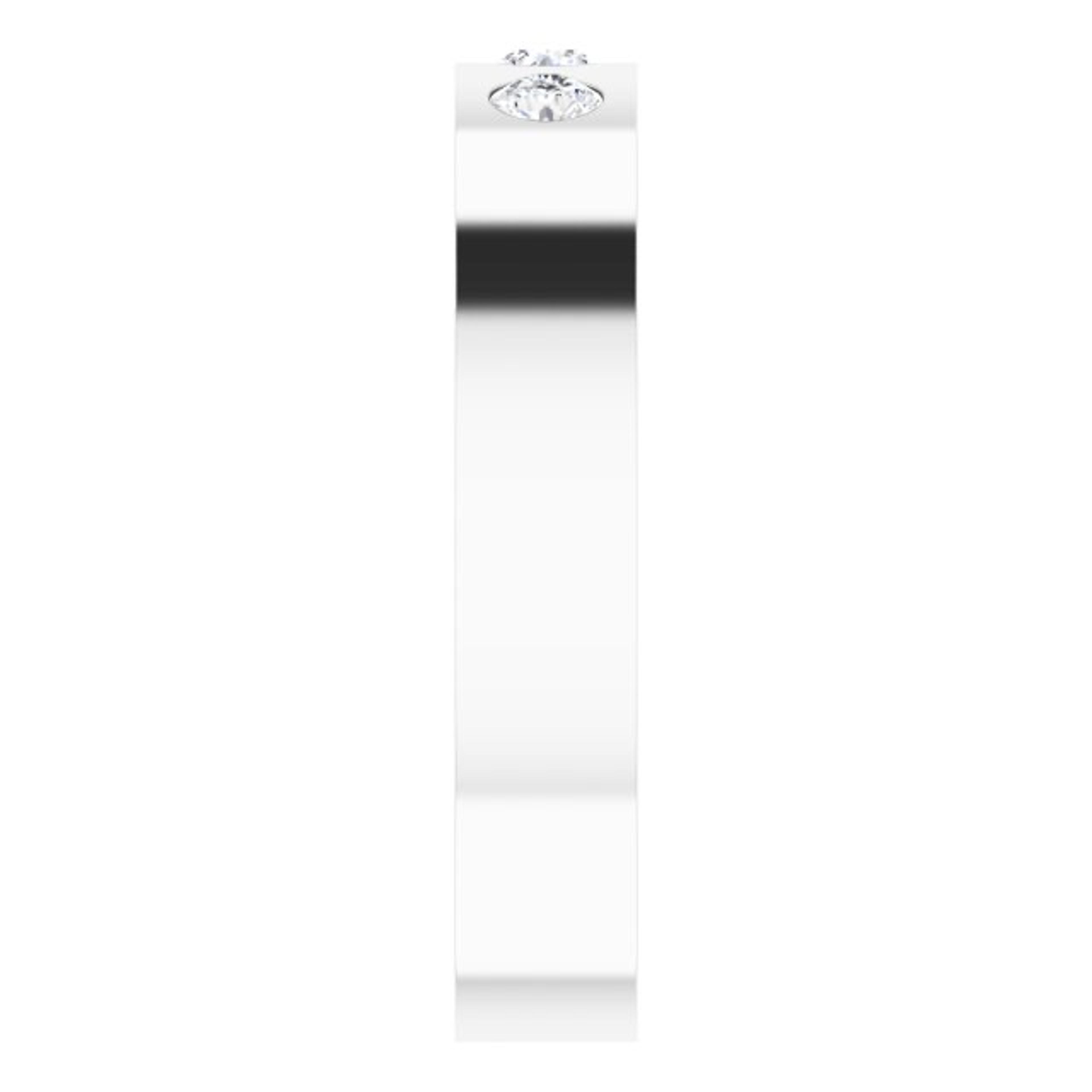 0.20 ctw Bezel Set Round Diamond Men's Ring-VIRABYANI