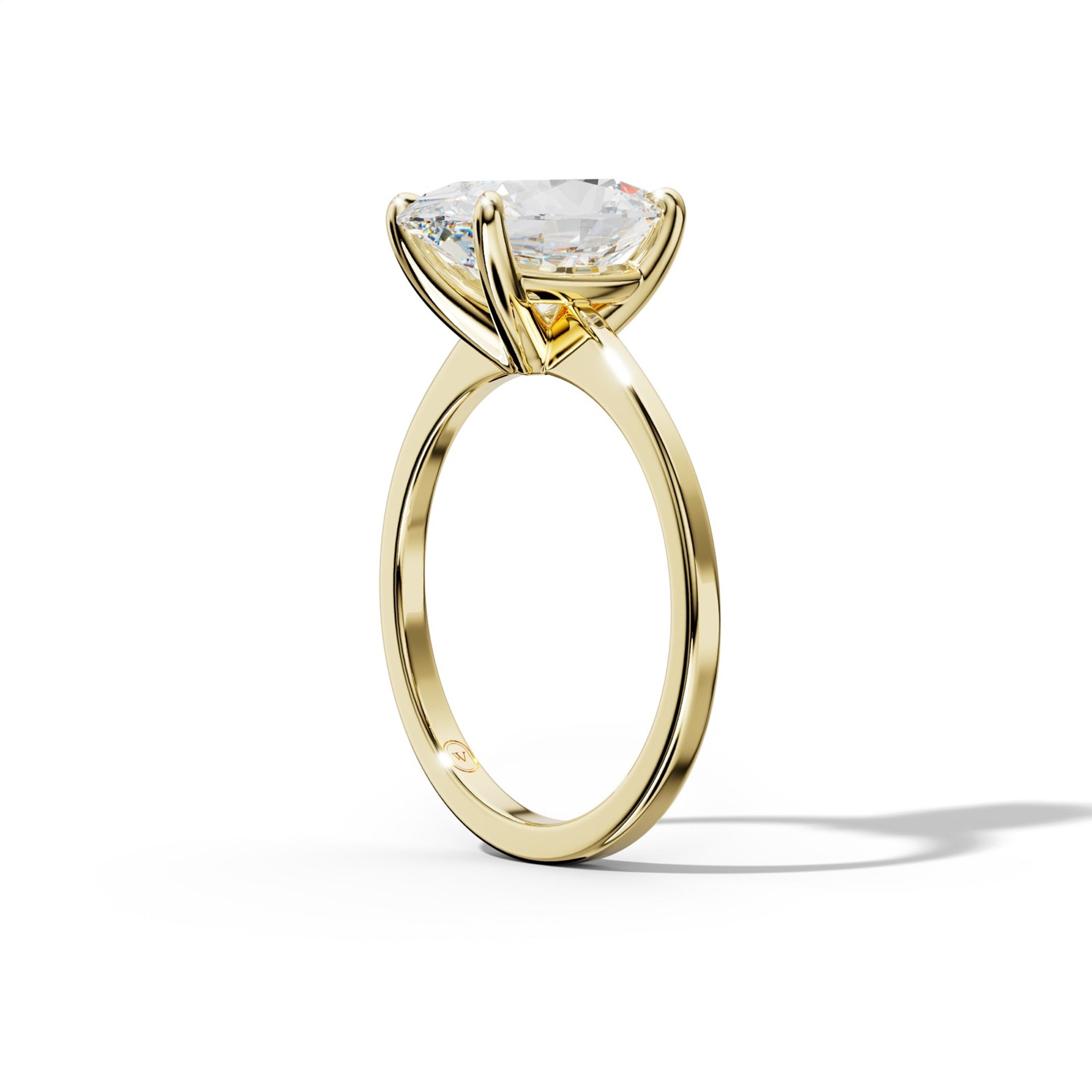 Camila Oval Diamond Engagement Ring