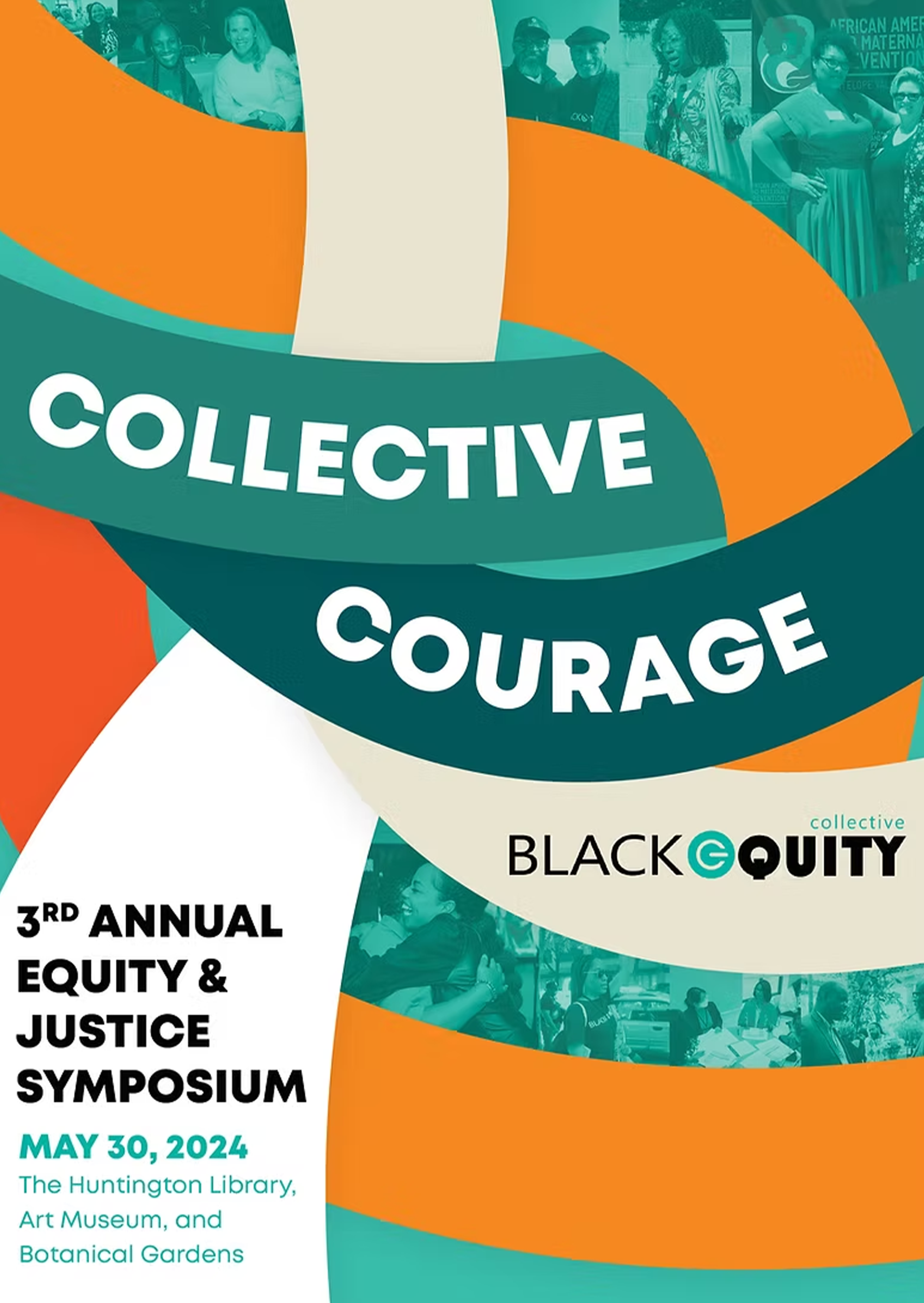 3rd Annual Equity and Justice Symposium: Collective Courage event poster