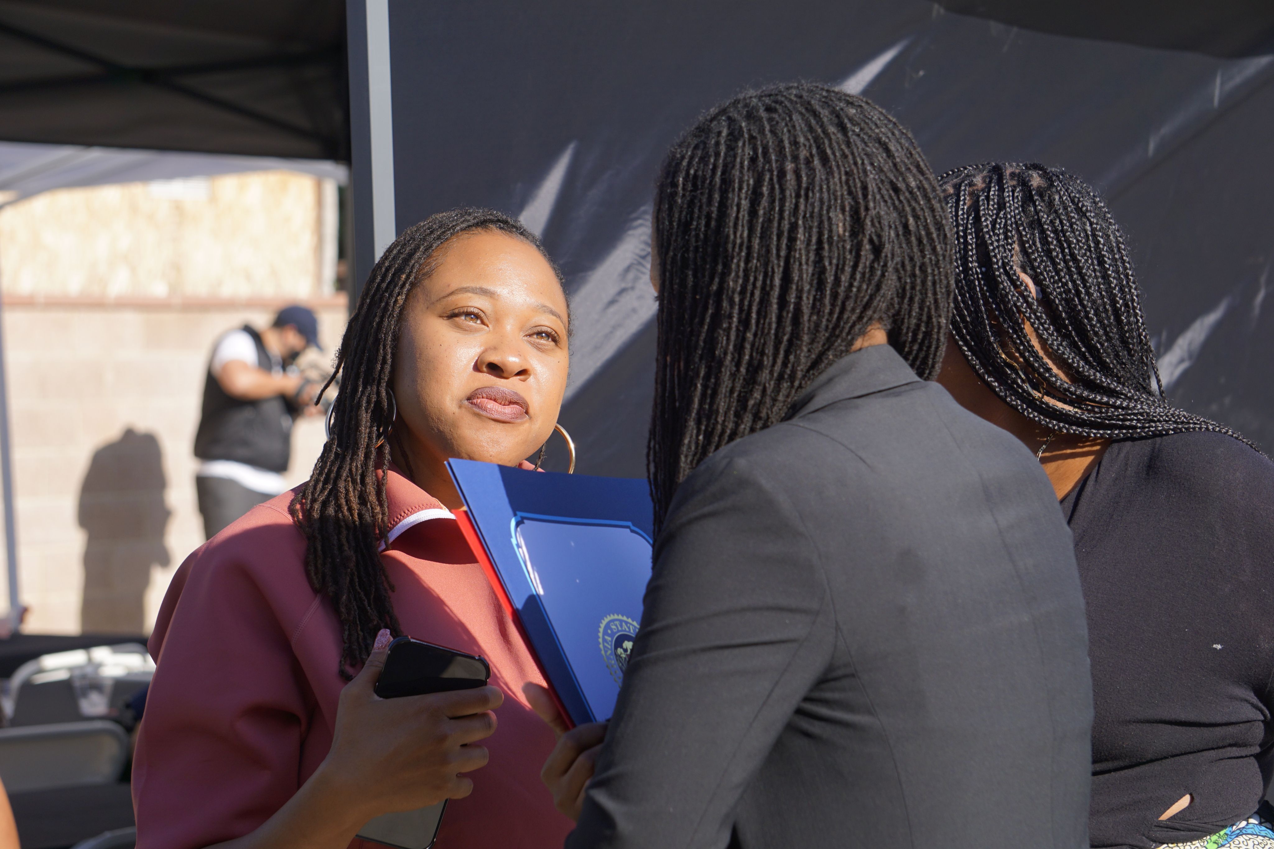 BEC members at an event