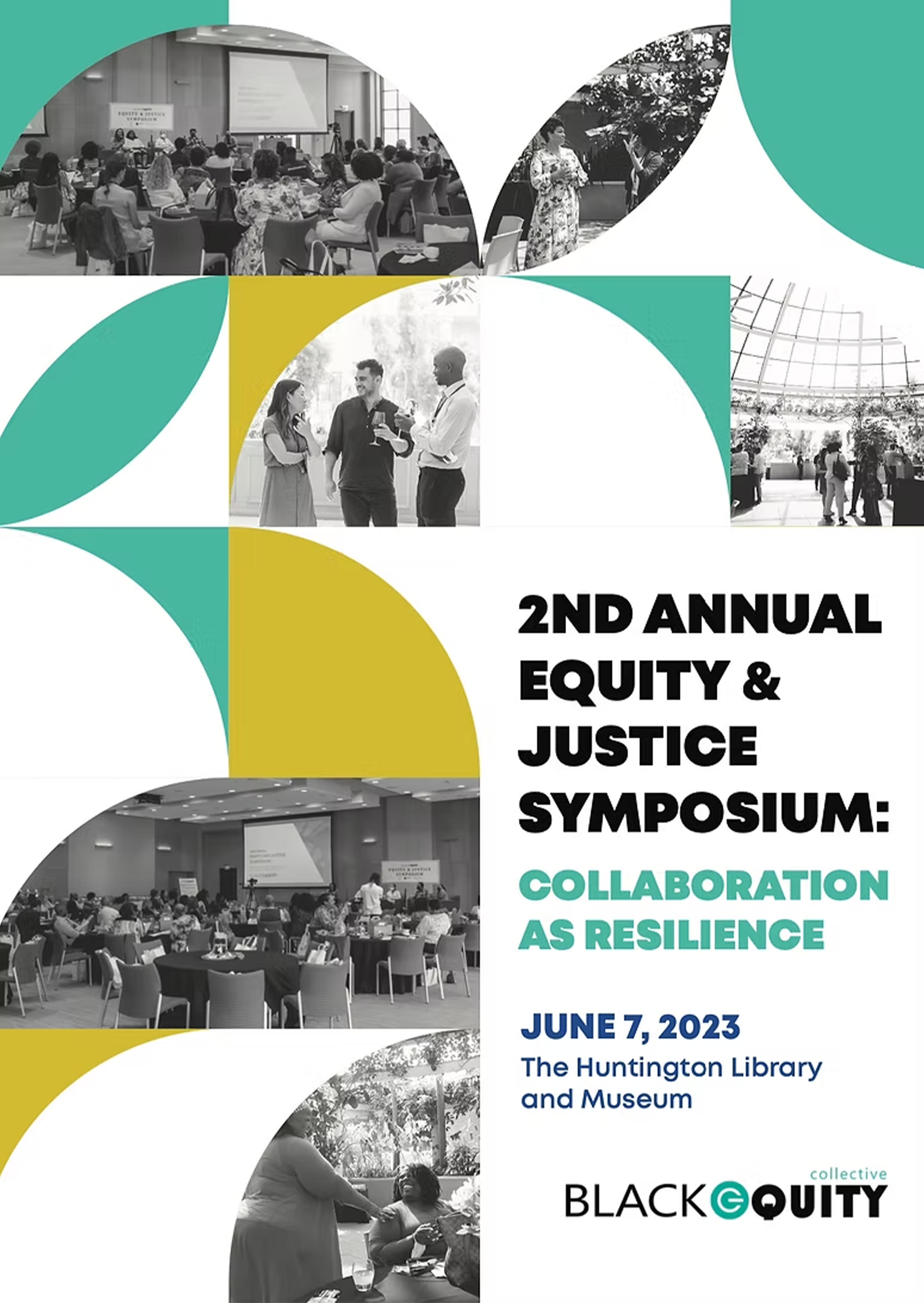 2nd Annual Equity and Justice Symposium: Collaboration as Resilience event poster
