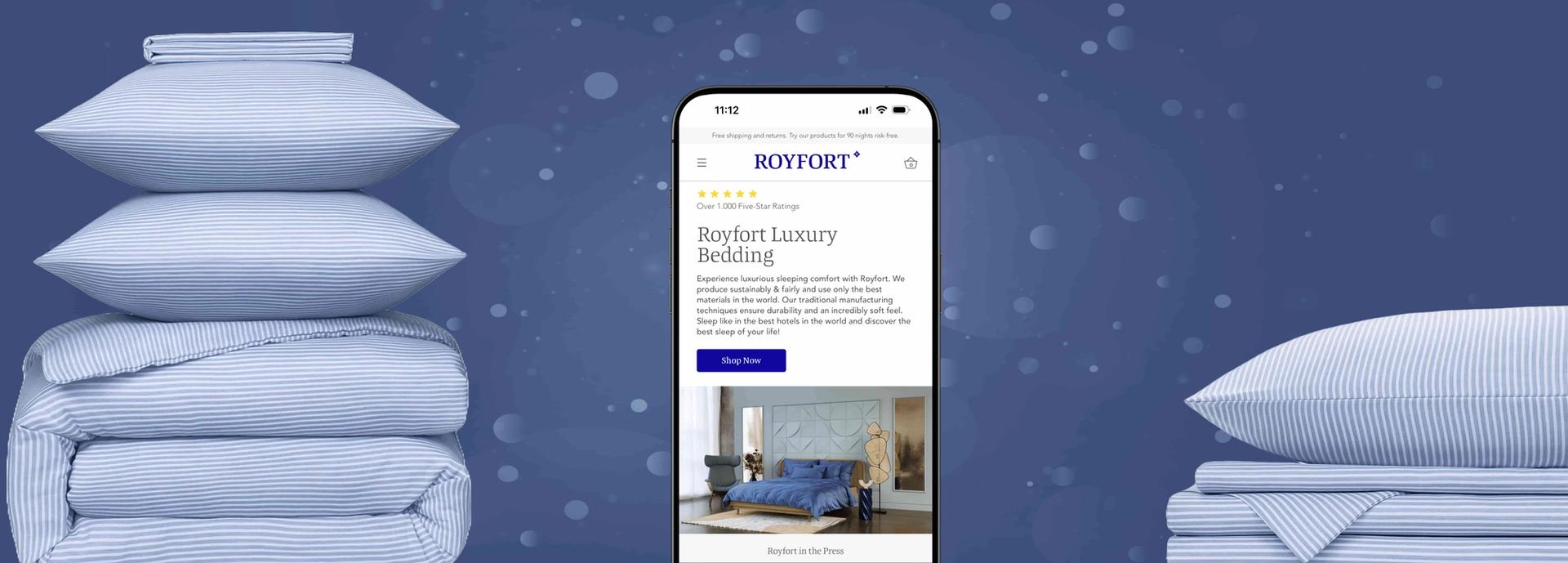 Royfort products and website
