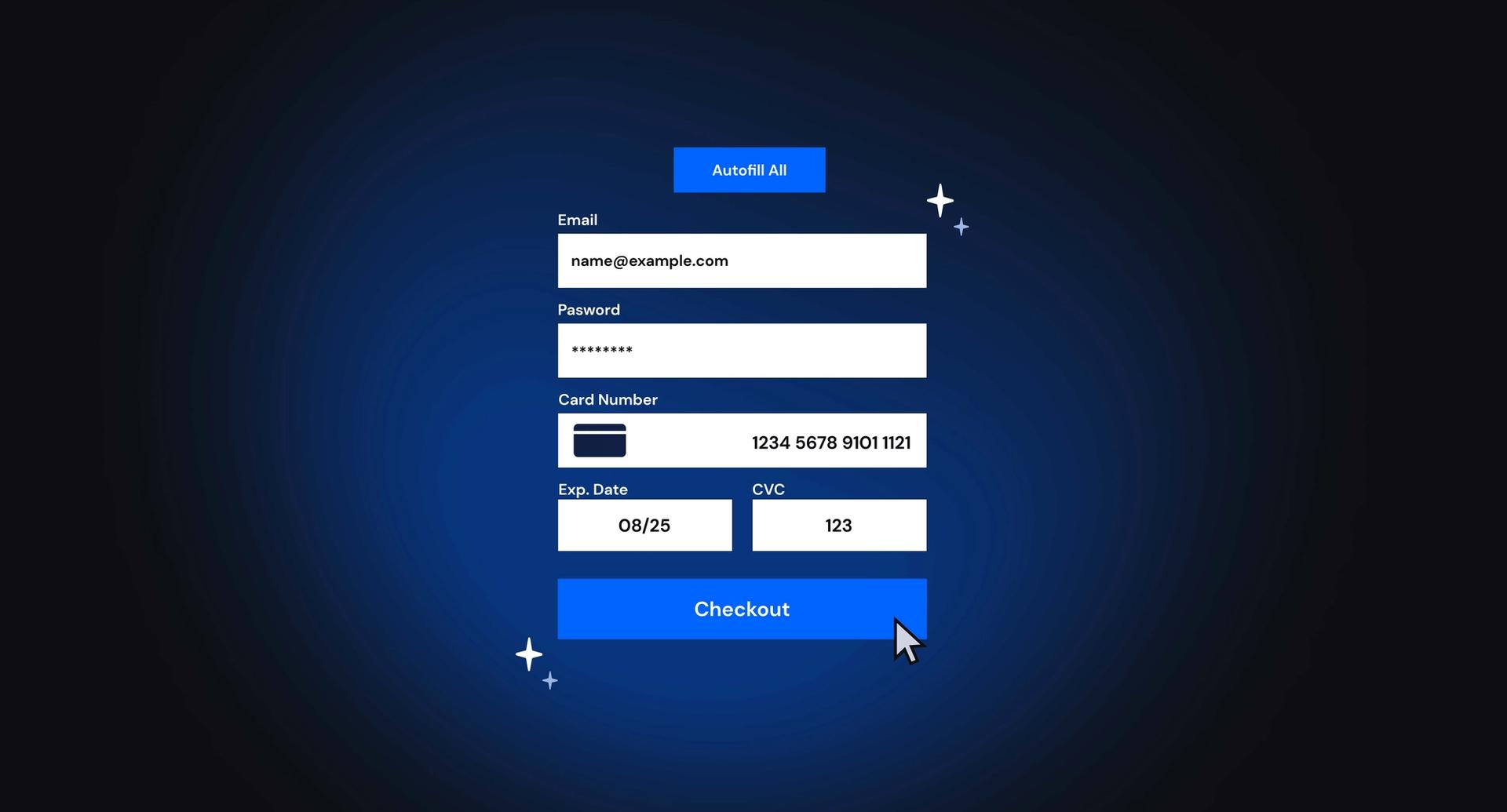One-click check out example