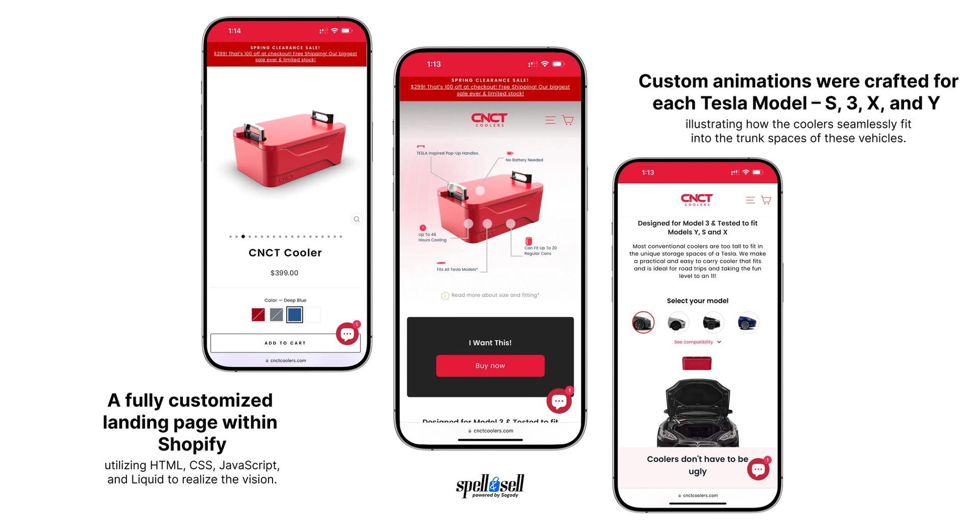 CNCT Coolers website