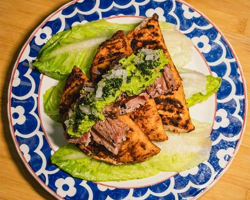Taco olvidado con proteína