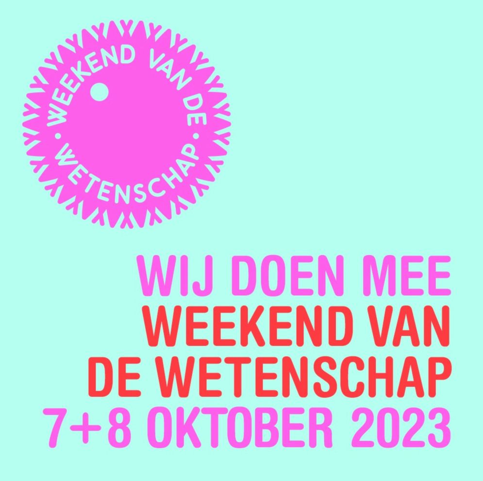 Poster weekend van de wetenschap 2023