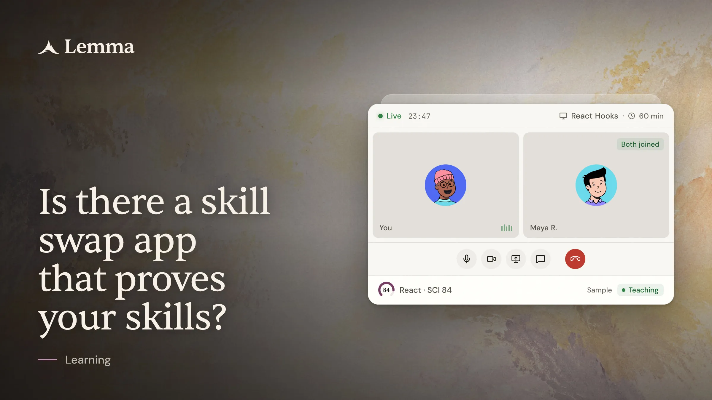 Is there a skill swap app that proves your skills?