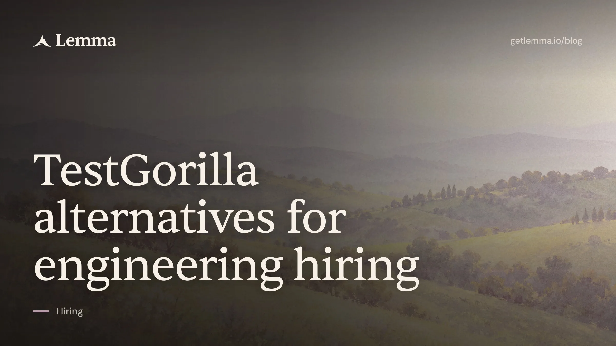 TestGorilla alternatives for engineering hiring