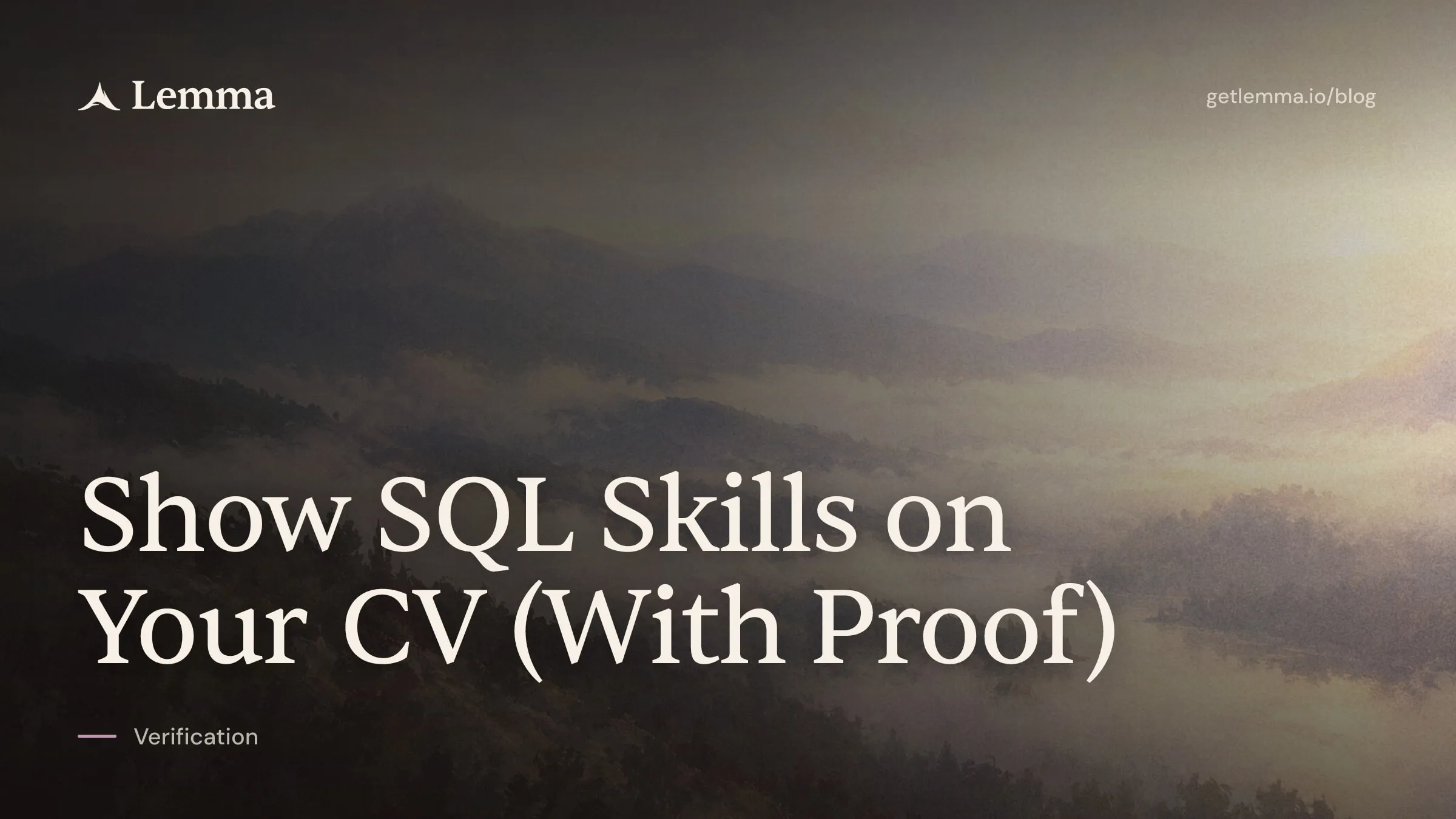 Show SQL Skills on Your CV (With Proof)