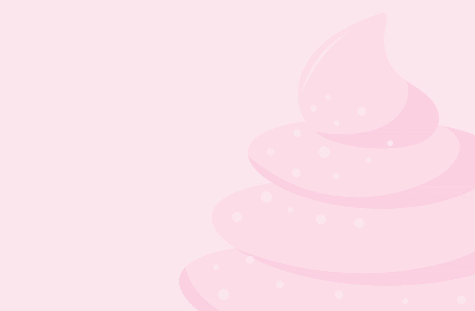 Lyserød frosting