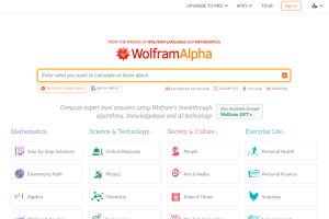 WolframAlpha