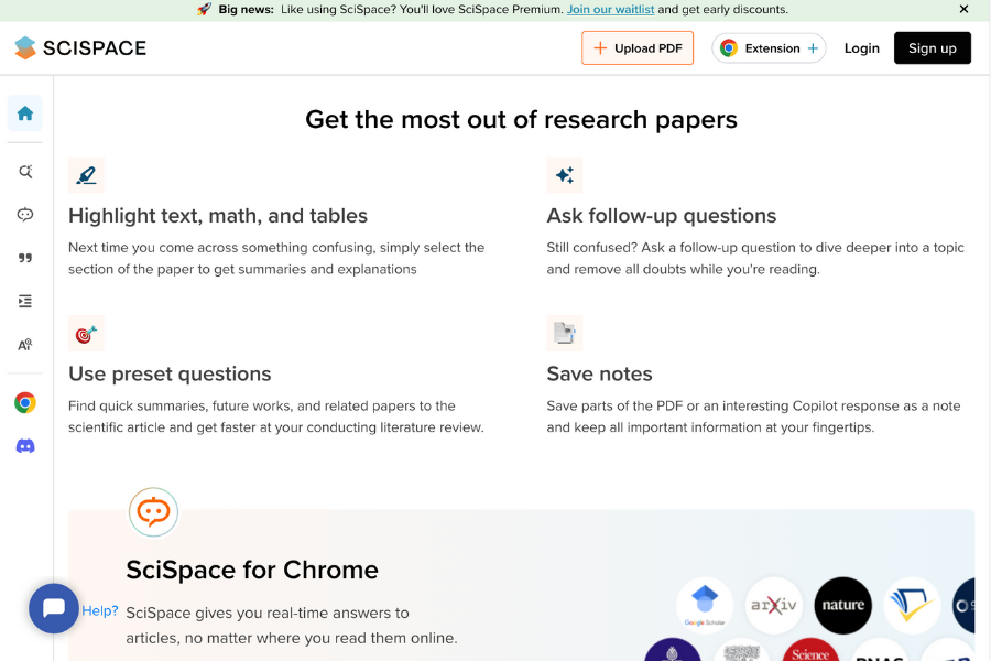 SciSpace - Features, Pricing, Reviews & More 2024