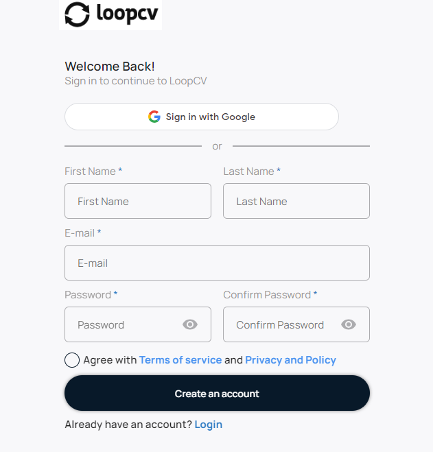 getting started with loopcv