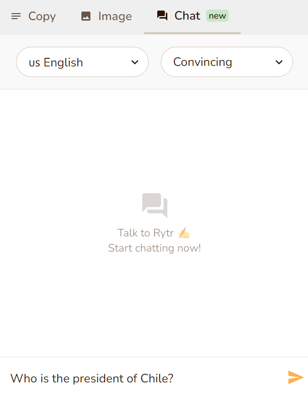 rytr answer questions feature