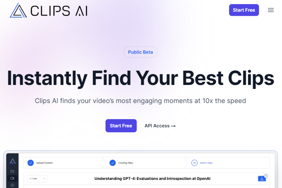 Clips AI Features Pricing Reviews More 2024 clips-ai-features-pricing-reviews-more-2024