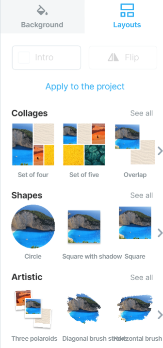 wave video layout adjustment