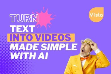 Visla: Turn text into Videos Made Simple with AI [2025]