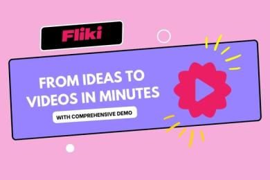 Fliki: From Ideas to Videos in Minutes [2024]