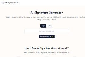 Free AI Signature Generator