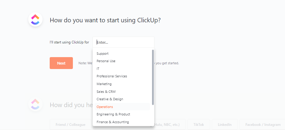 clickup select use case 1