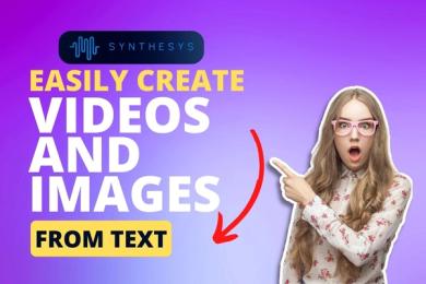 Synthesys: Easily Create Videos and Images from Text [2024]