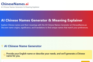 ChineseNames.ai