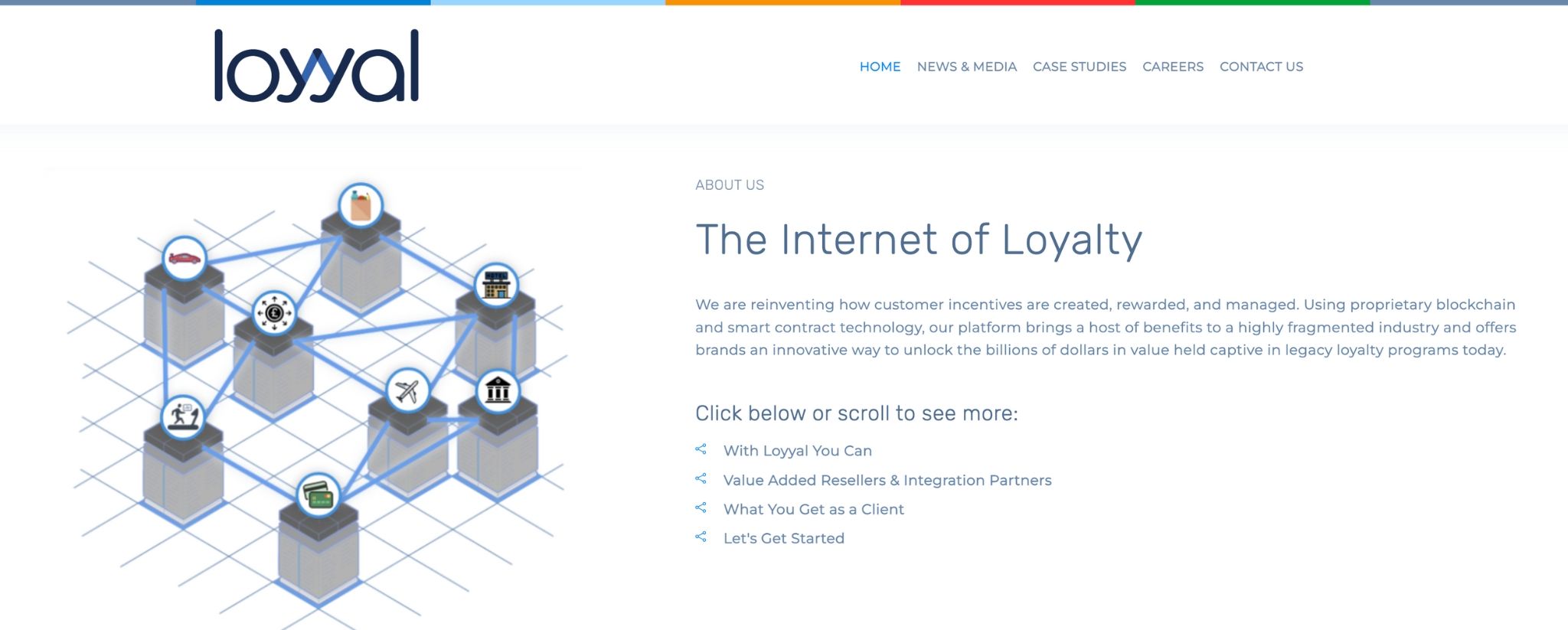 loyyal internet of loyalty screenshot
