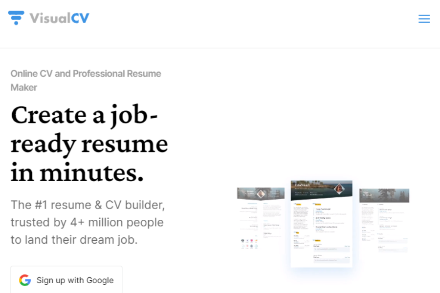 Visual CV - Features, Pricing, Reviews & More 2024
