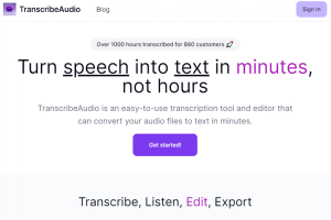 TranscribeAudio