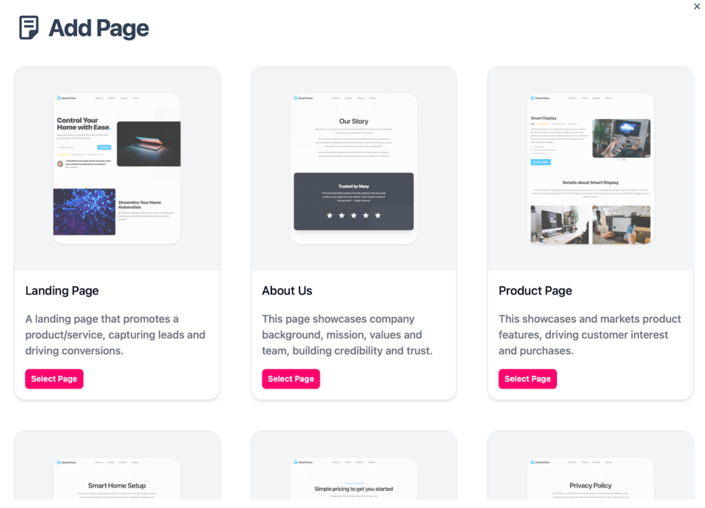 mixo ai generated pages