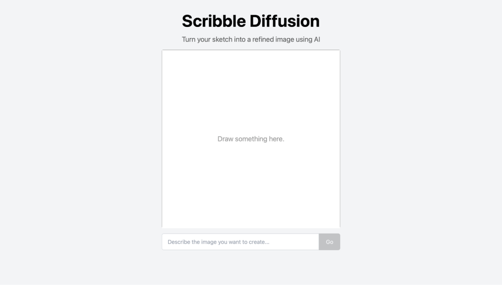 scribble diffusion landing page 1