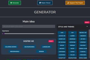 MidJourney Prompts Generator