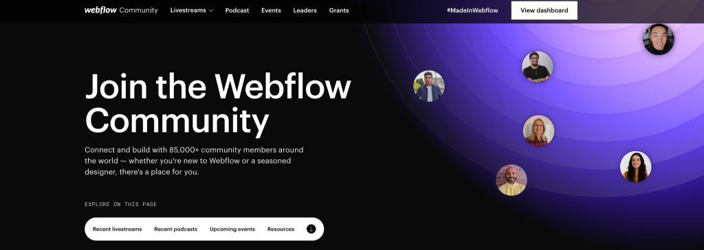 webflow community