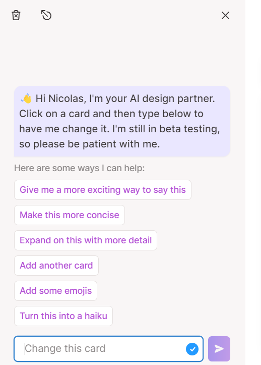 gamma ai chatbot