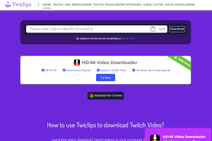 Twitch Video Downloader