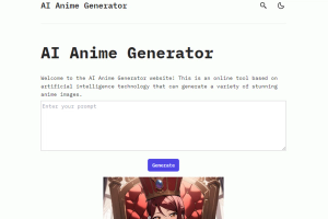 AI Anime Generator